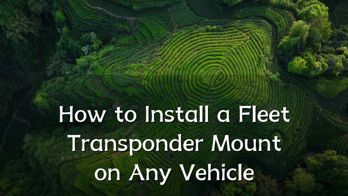 How to Install a Fleet Transponder Mount on Any Vehicle