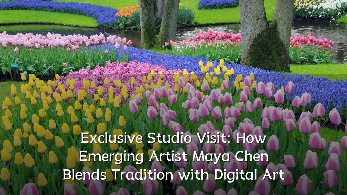 Exclusive Studio Visit: How Emerging Artist Maya Chen Blends Tradition with Digital Art