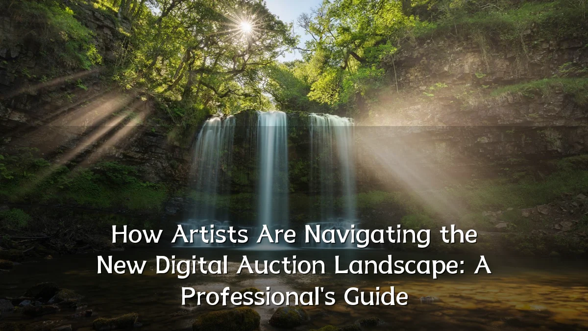 How Artists Are Navigating the New Digital Auction Landscape: A Professional's Guide