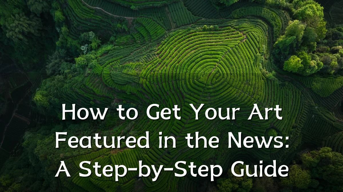 How to Get Your Art Featured in the News: A Step-by-Step Guide