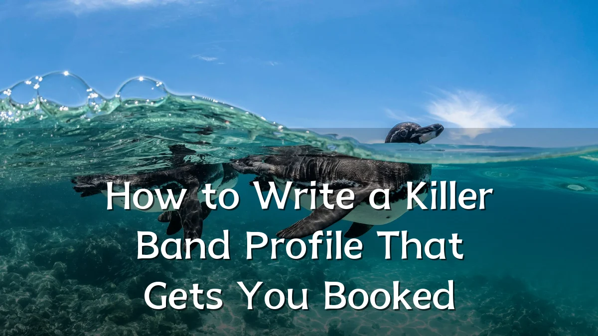 How to Write a Killer Band Profile That Gets You Booked