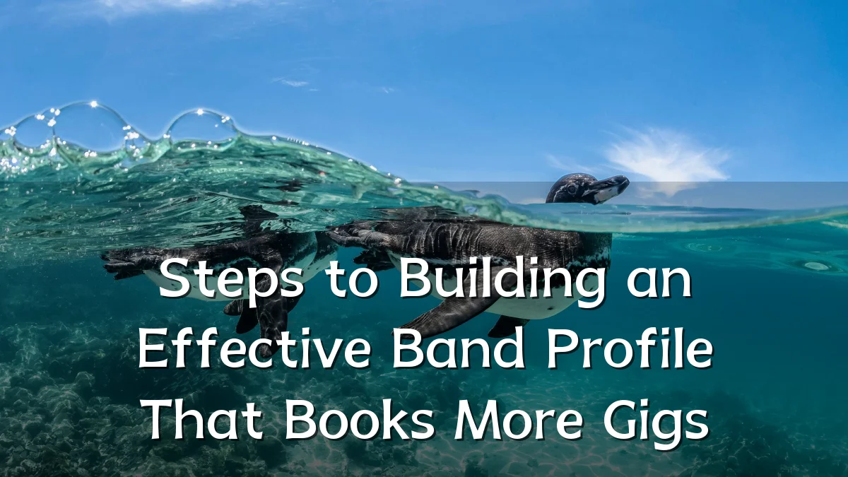 Steps to Building an Effective Band Profile That Books More Gigs