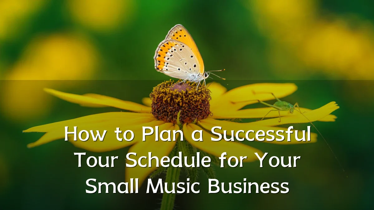 How to Plan a Successful Tour Schedule for Your Small Music Business