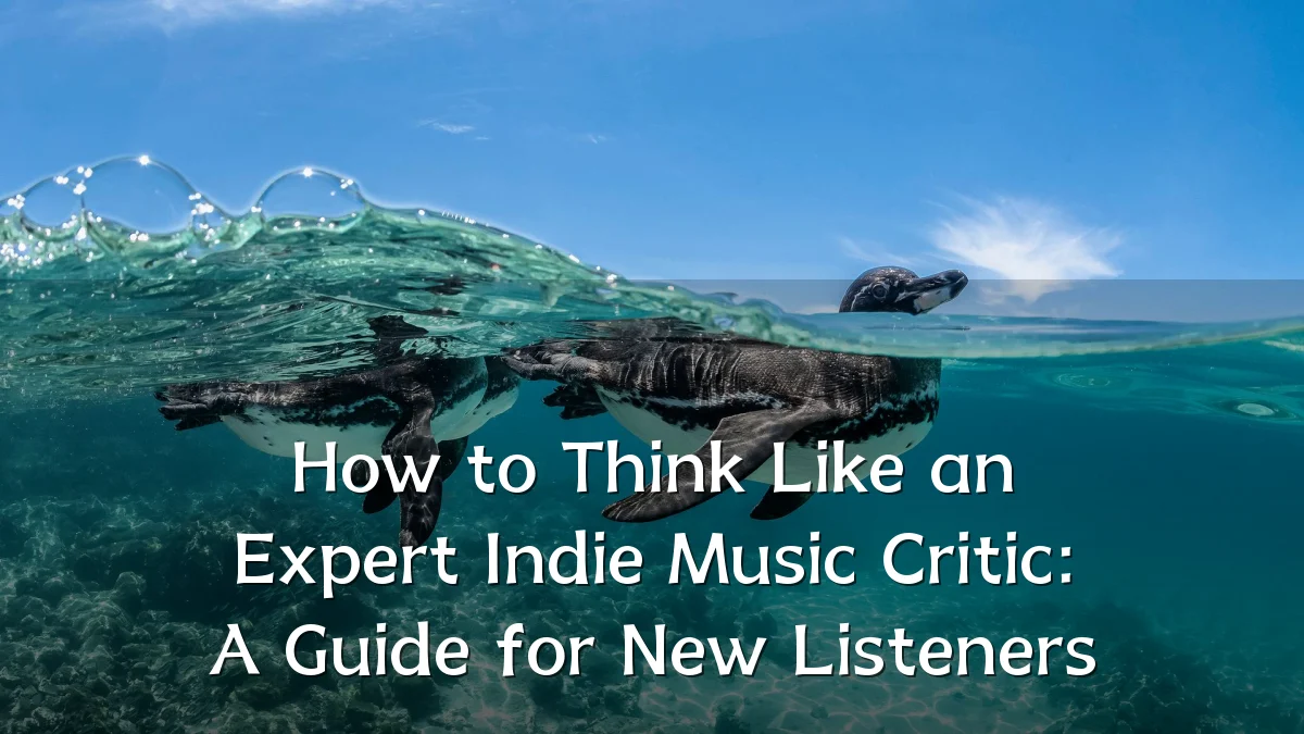 How to Think Like an Expert Indie Music Critic: A Guide for New Listeners