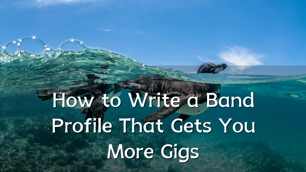 How to Write a Band Profile That Gets You More Gigs