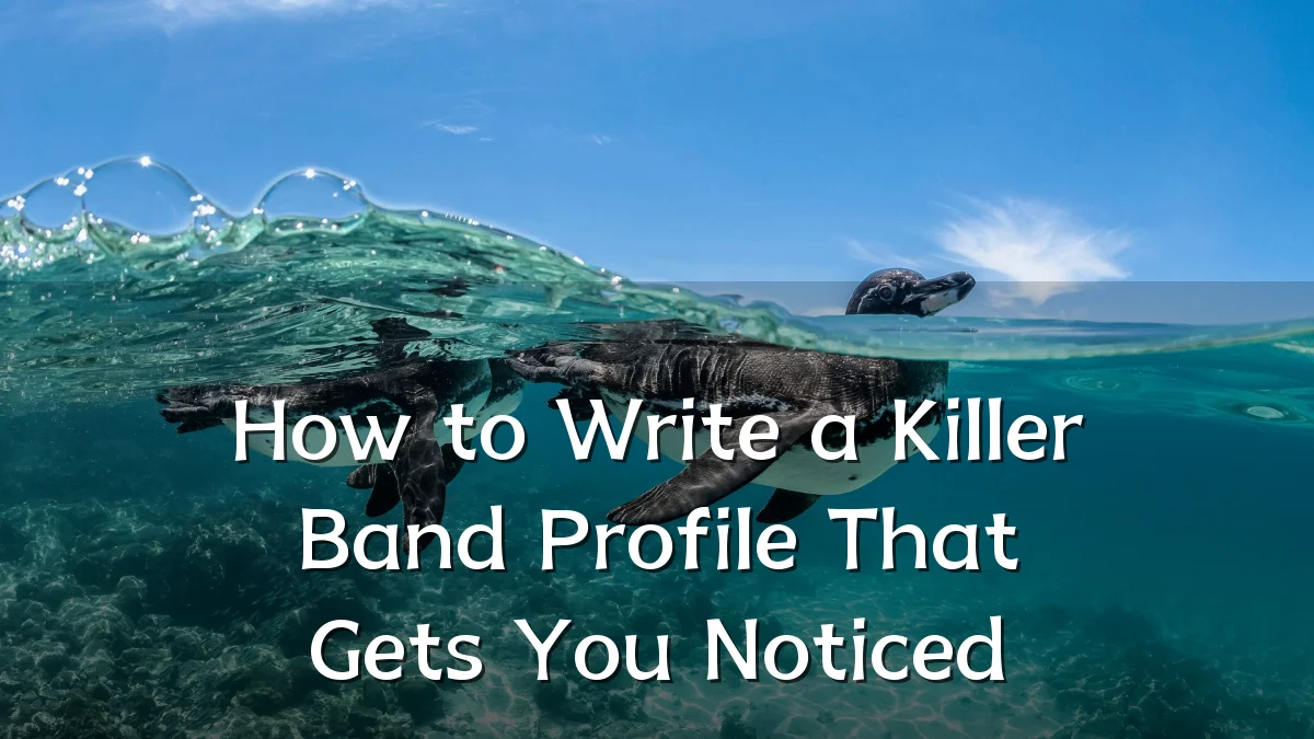 How to Write a Killer Band Profile That Gets You Noticed