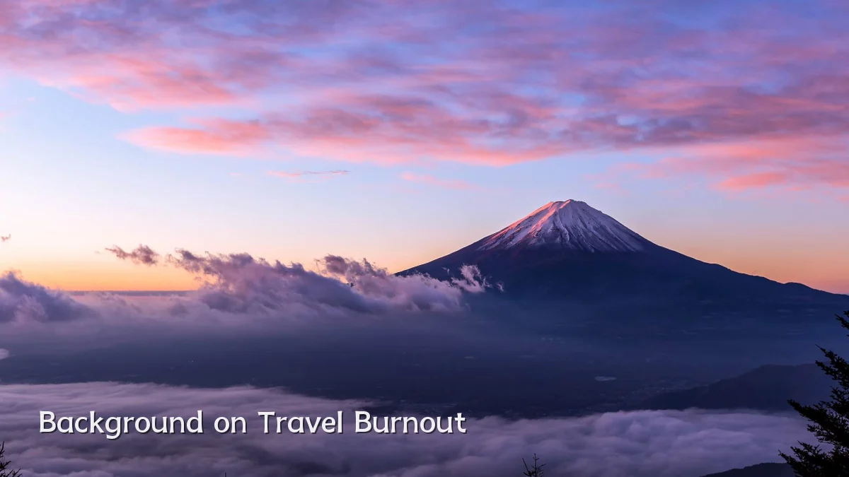 Background on Travel Burnout